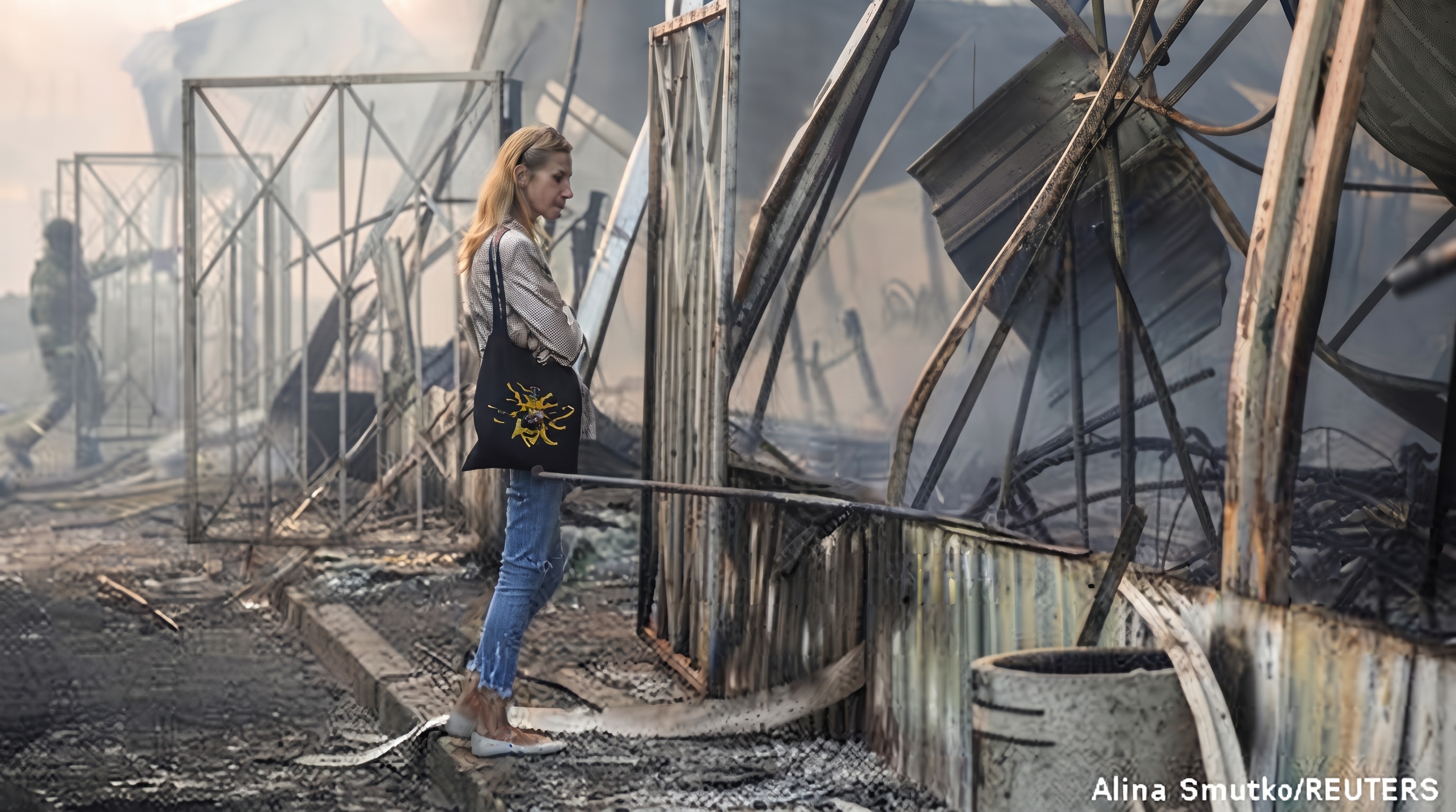 Kyiv aftermath of Russian missile and drone attack July 2026