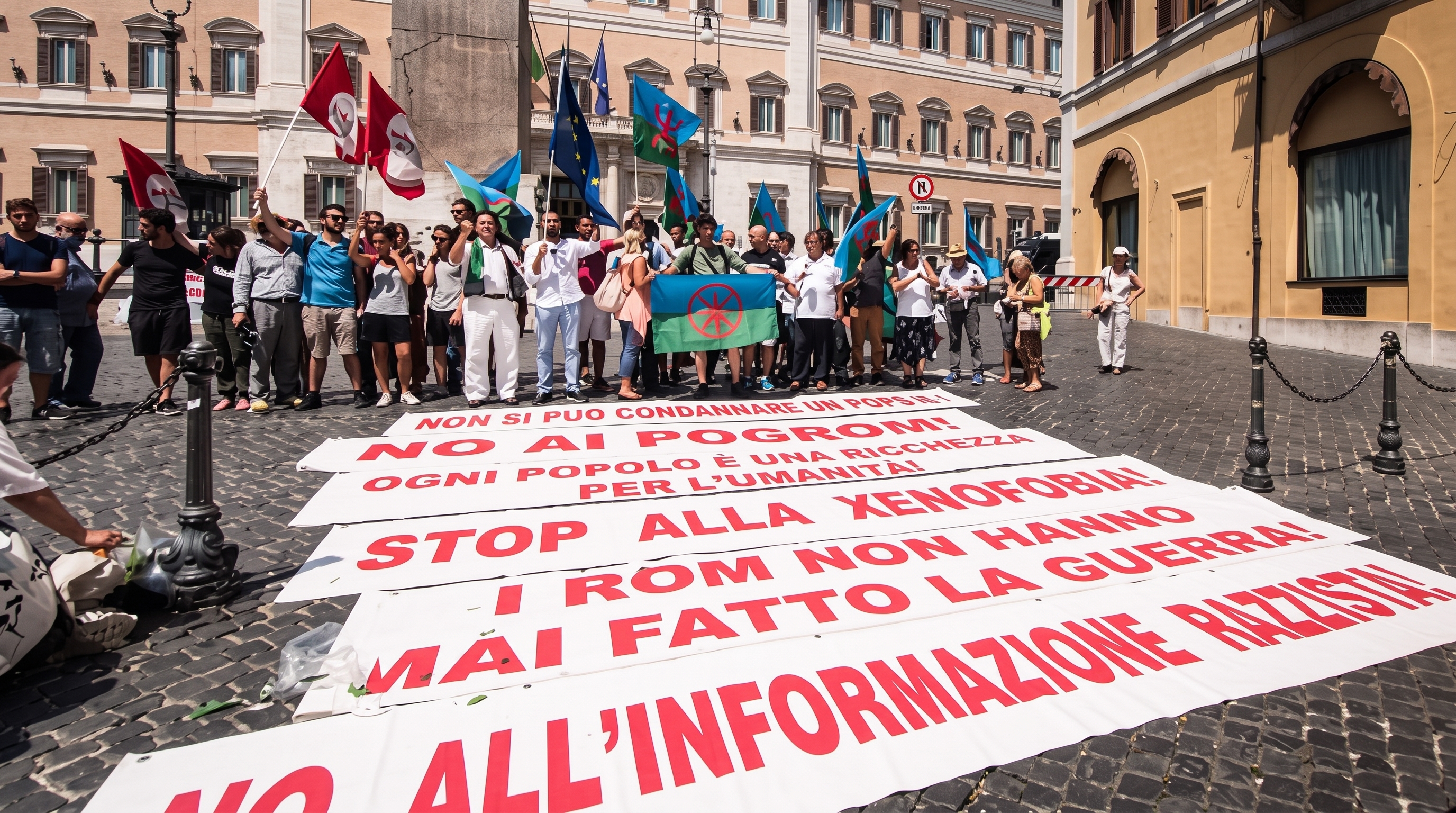 Roma Holocaust Memorial Day August 2 Auschwitz demonstration