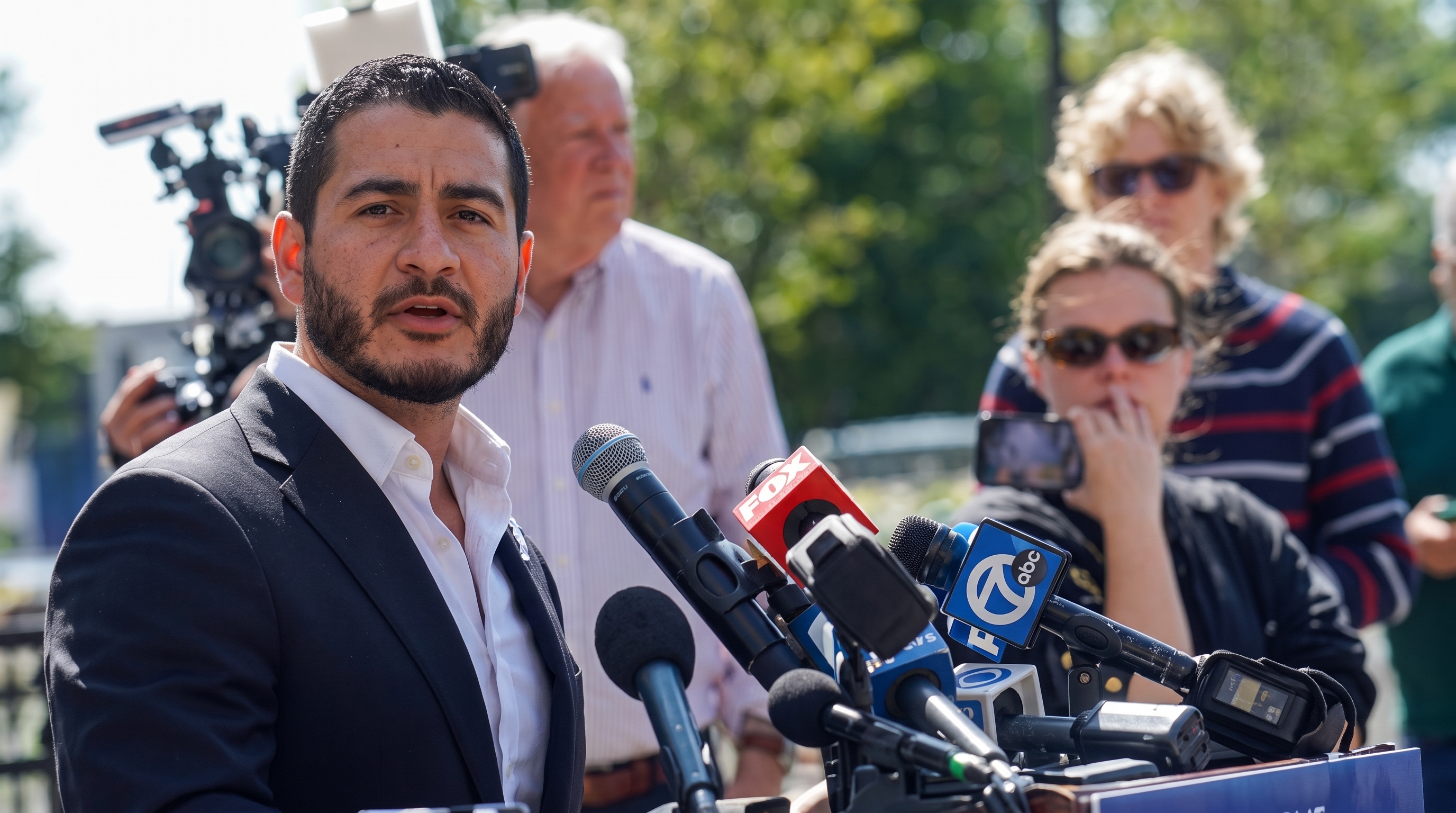 Abdul El-Sayed celebrates Michigan Senate Democratic primary victory