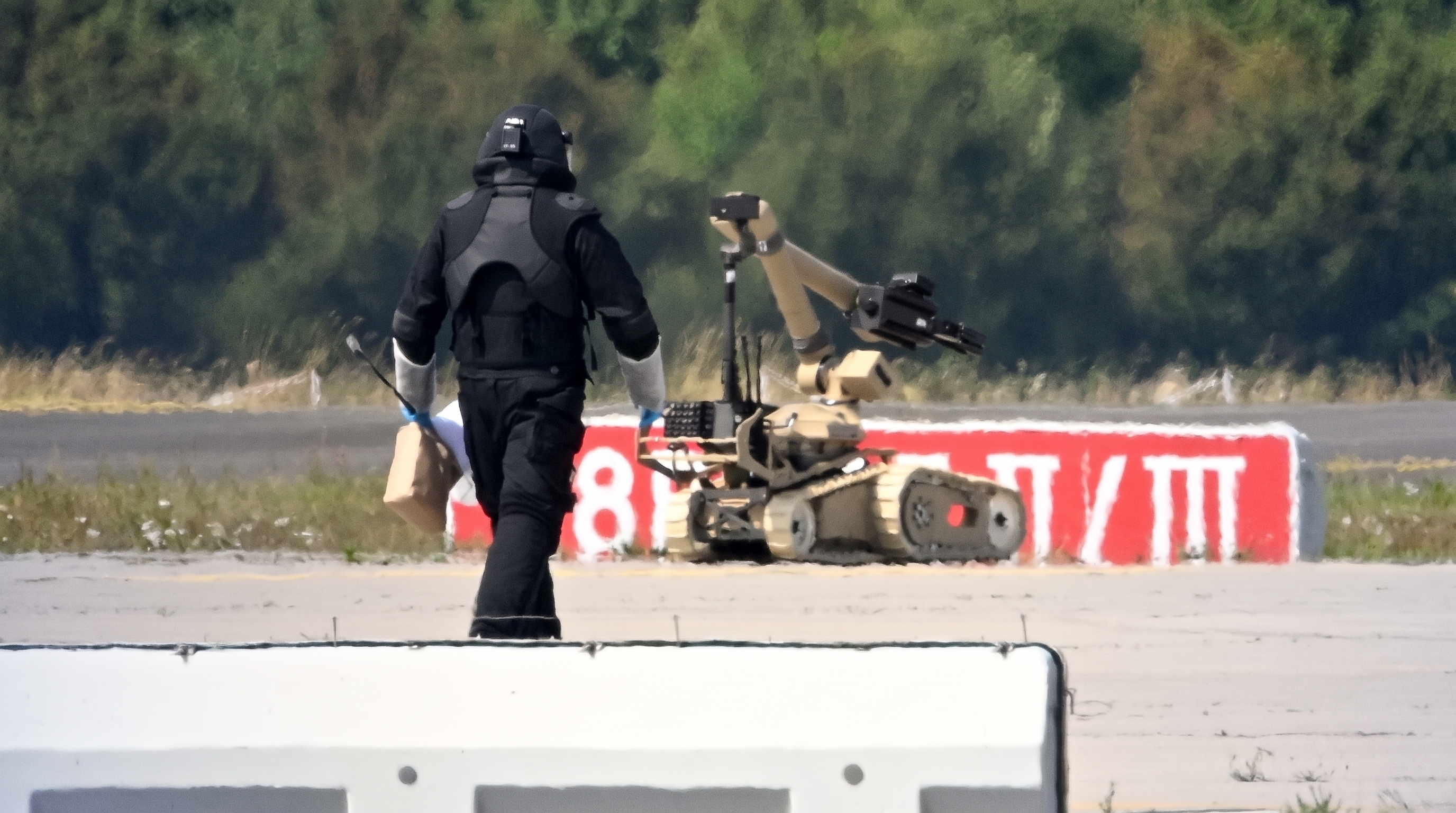 Explosive Drone Defused on Runway at Leipzig/Halle Airport in Germany
