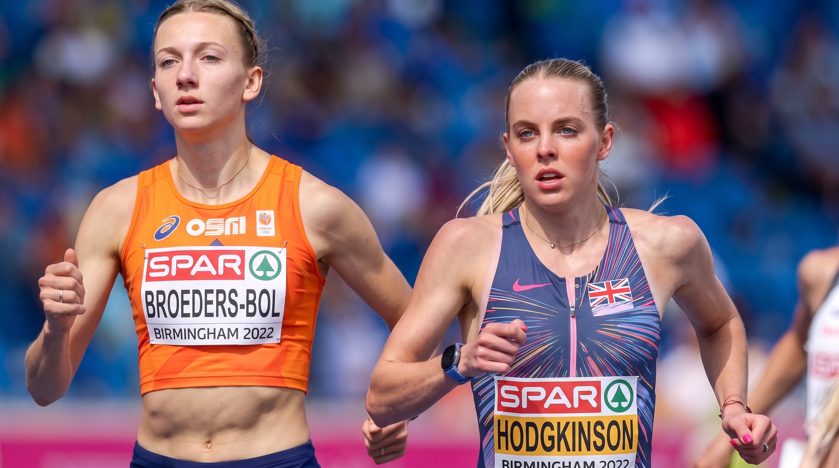 Keely Hodgkinson at the European Athletics Championships 2026