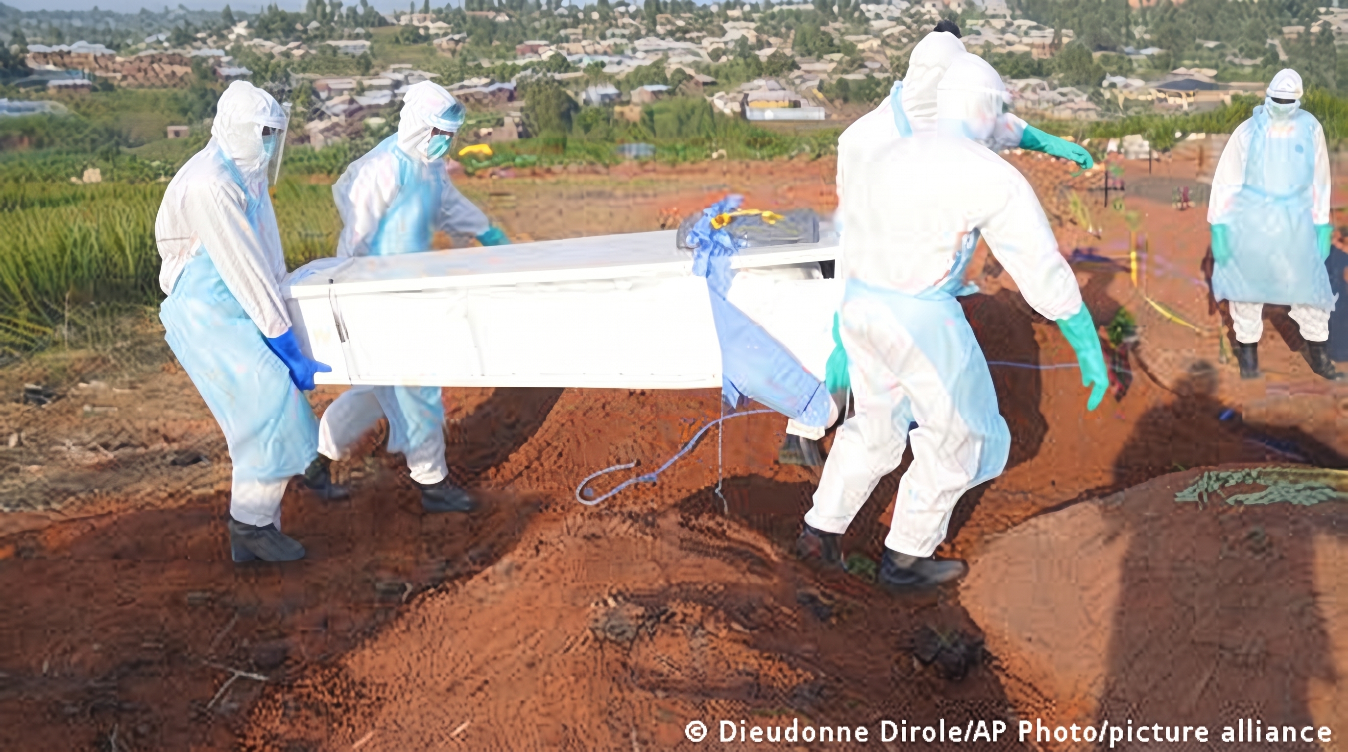 Ebola treatment facility in DR Congo