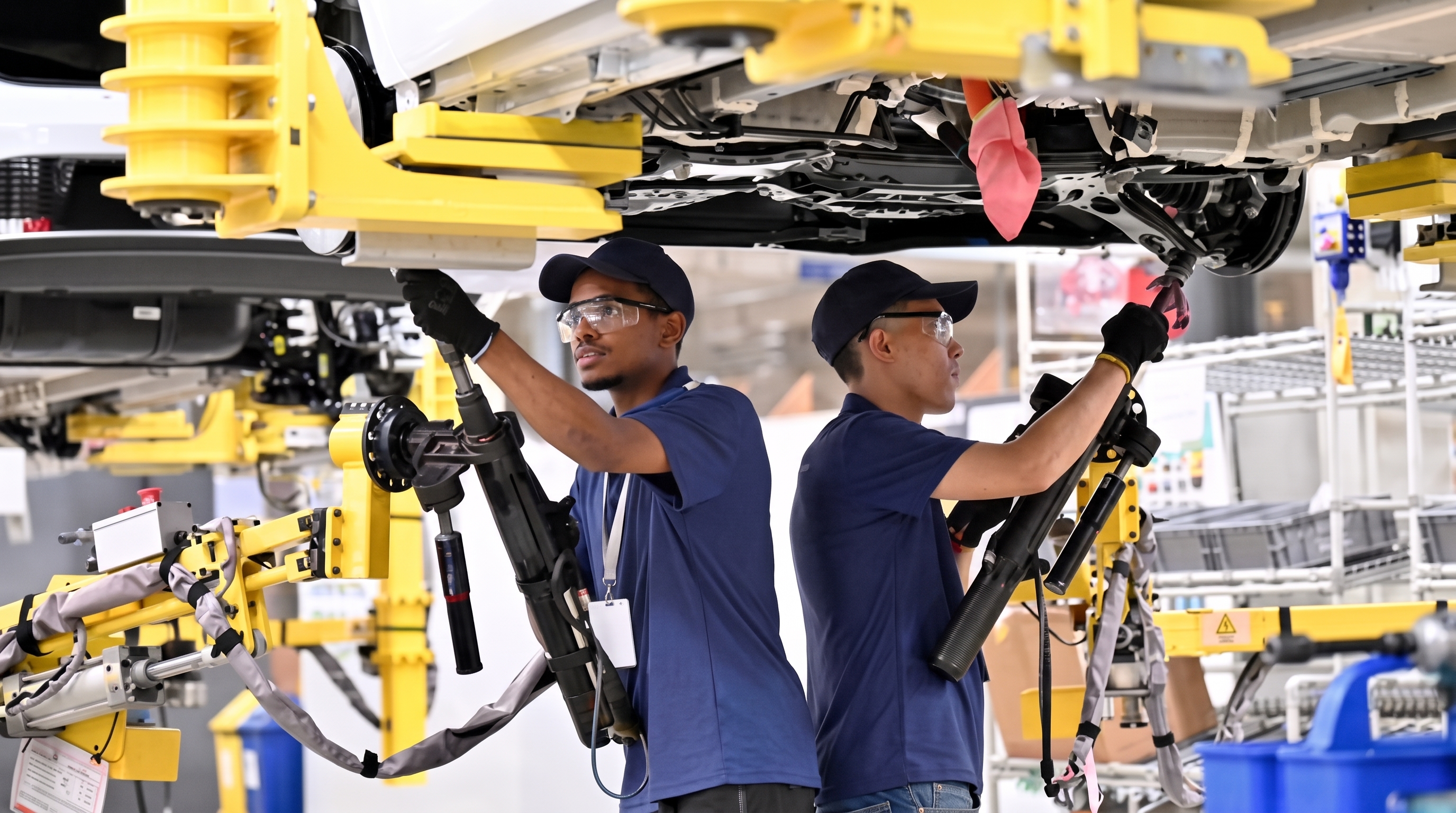 BYD factory production line in Camacari, Bahia, Brazil