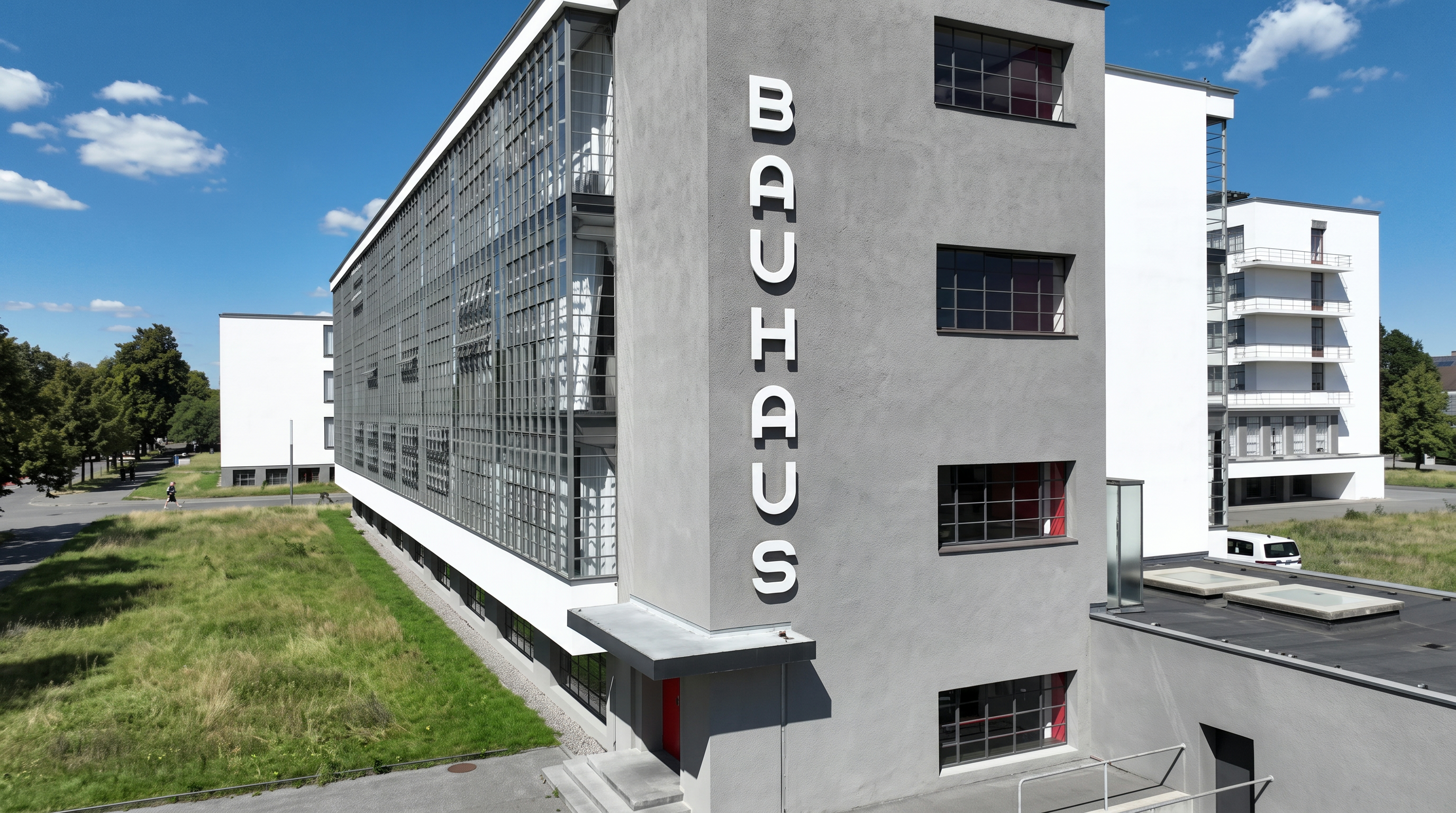Bauhaus building in Dessau, Germany