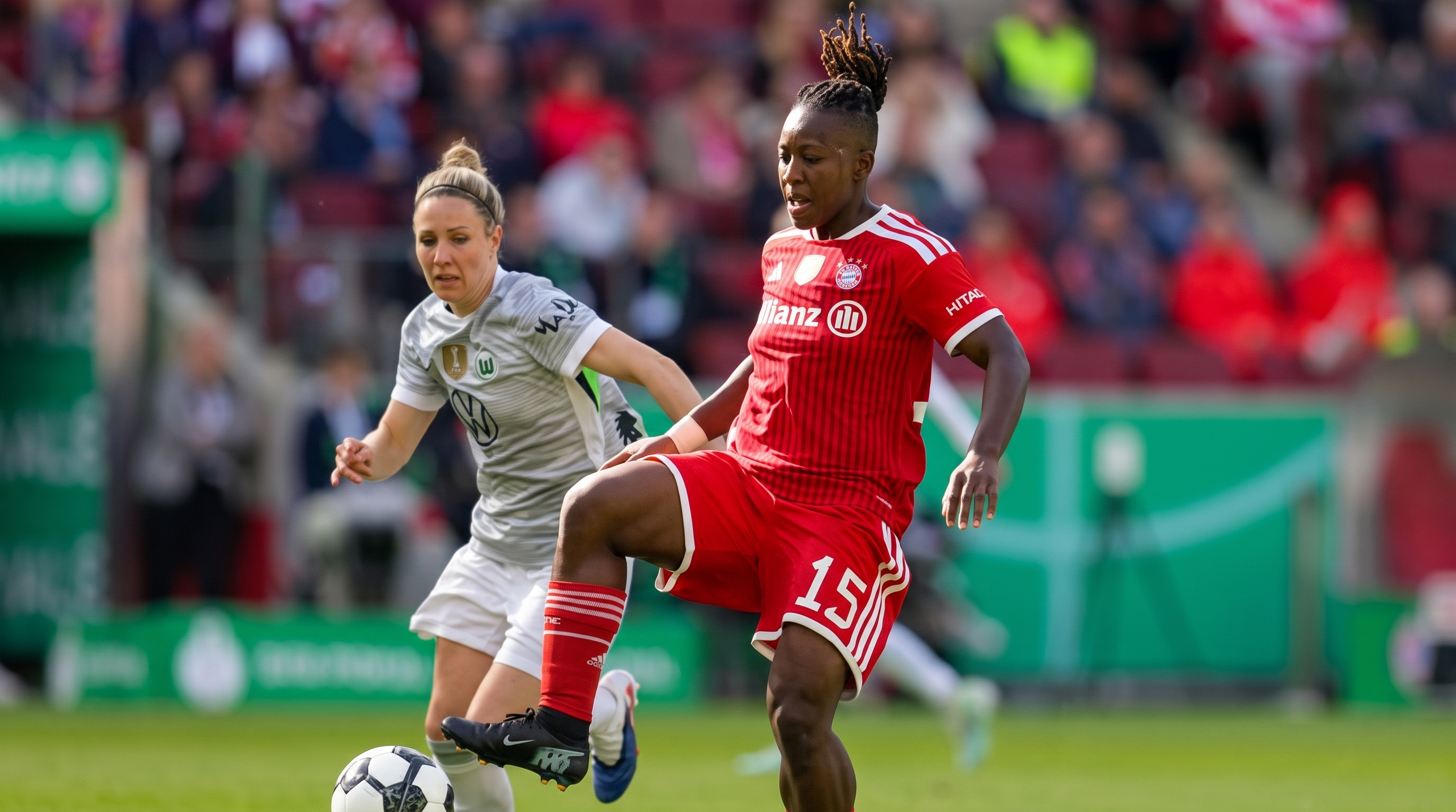 Bayern Munich midfielder Bernadette Amani