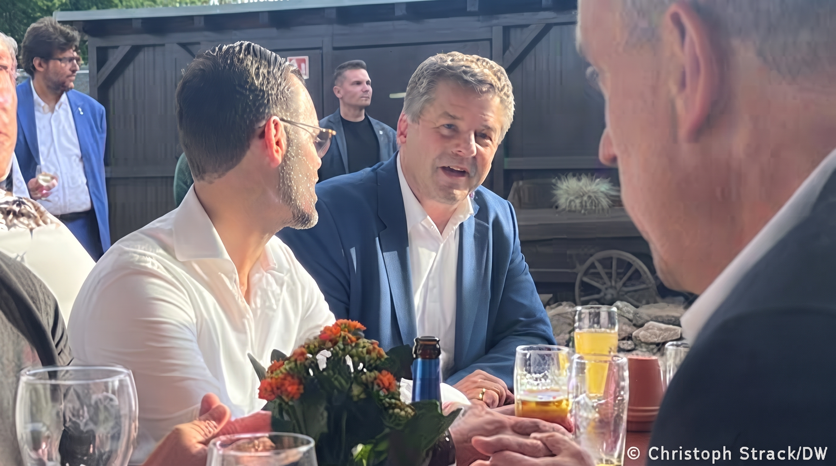 Saxony-Anhalt Premier Sven Schulze CDU election campaign against AfD