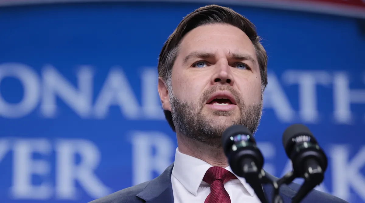 JD Vance during an interview