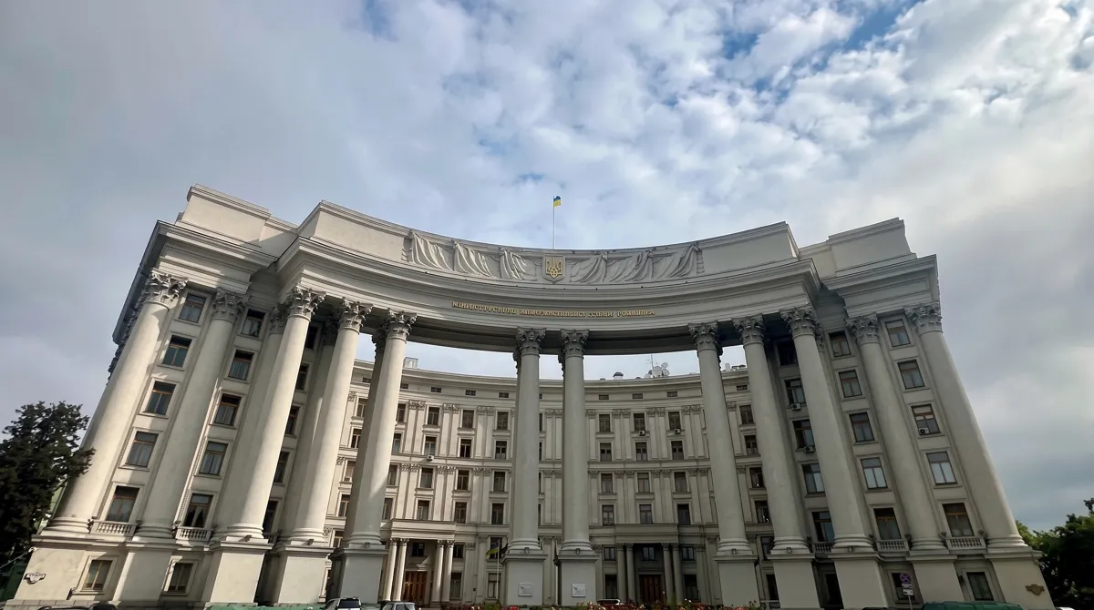 Lviv regional council building where the Year of UPA decision was adopted