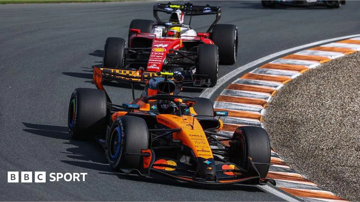 Lando Norris wins the Dutch Grand Prix at Zandvoort