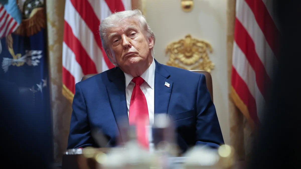 Trump bans CNN Politico reporters White House 2026