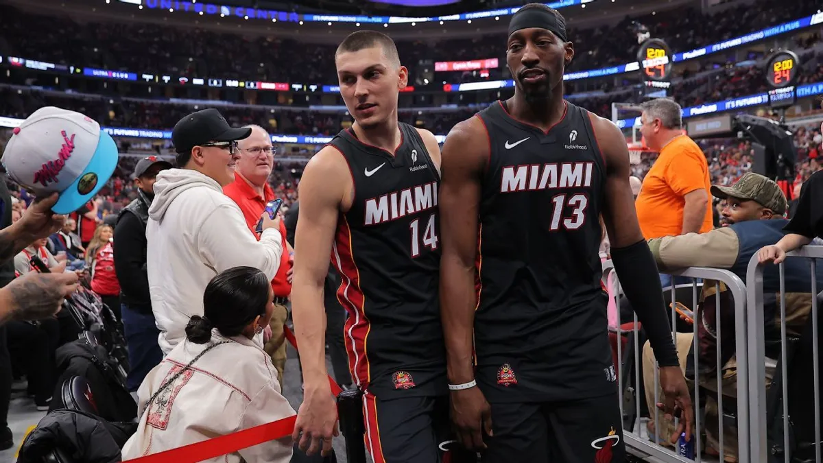 Bam Adebayo and Tyler Herro former Miami Heat teammates Las Vegas altercation