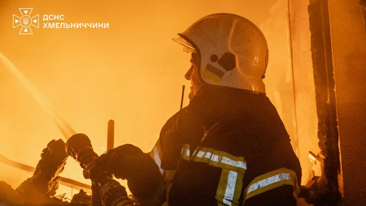 Church damaged in Russian attack in Khmelnytskyi Oblast