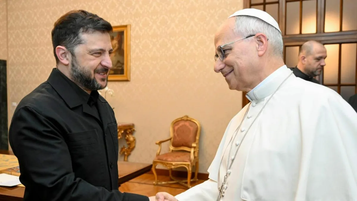 Pope Leo XIV phones Zelensky about Oleshky