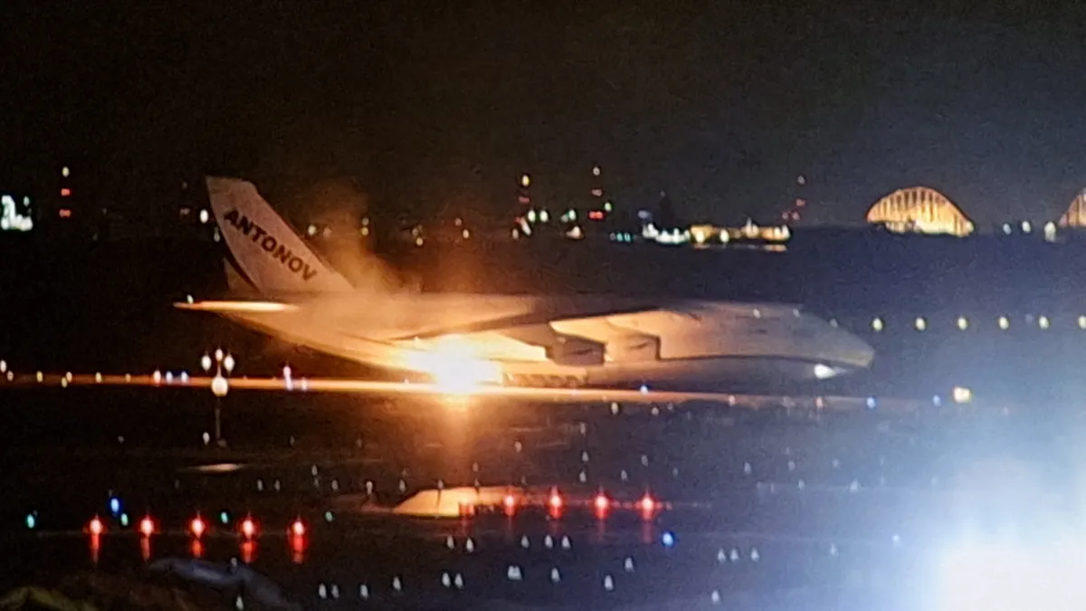 Antonov An-124 Ruslan at Chubu Centrair airport
