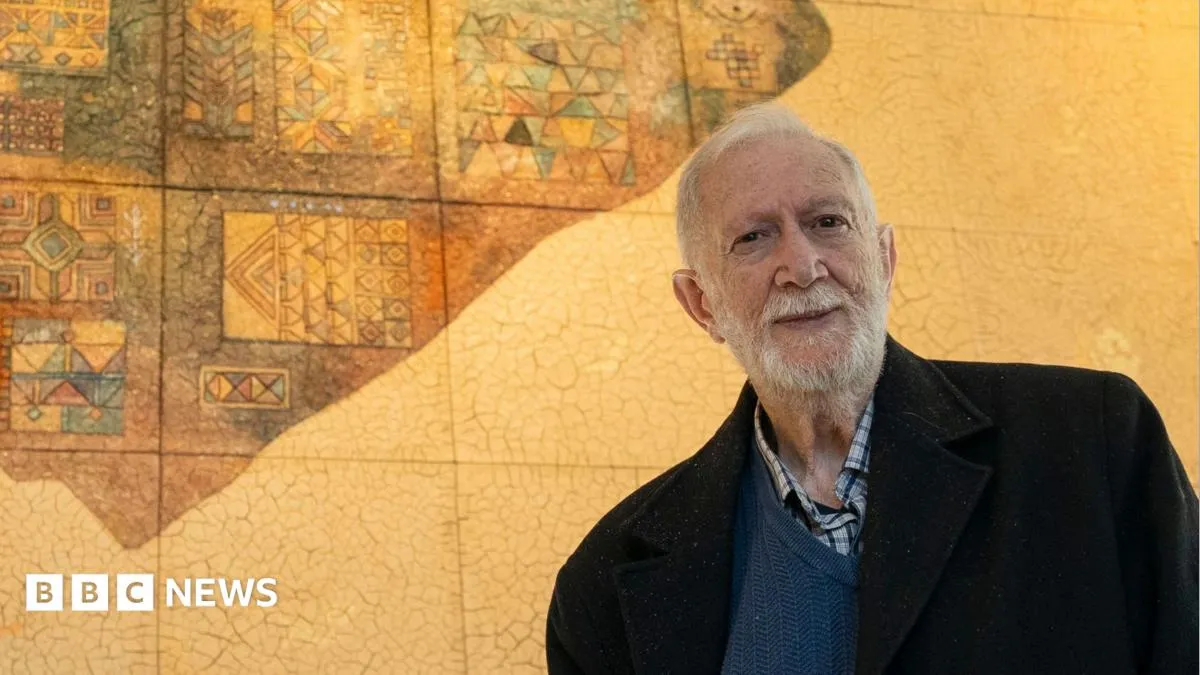 Palestinian artist Sliman Mansour