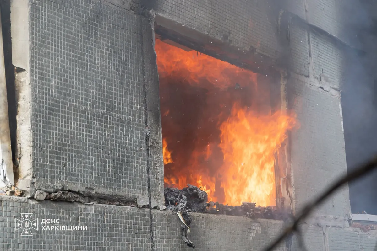 Russian strike on medical facility Kharkiv Slobidsky district