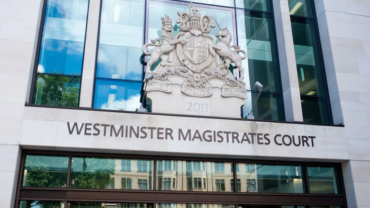 Westminster Magistrates Court London