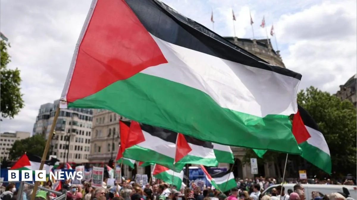 Palestine Action protest