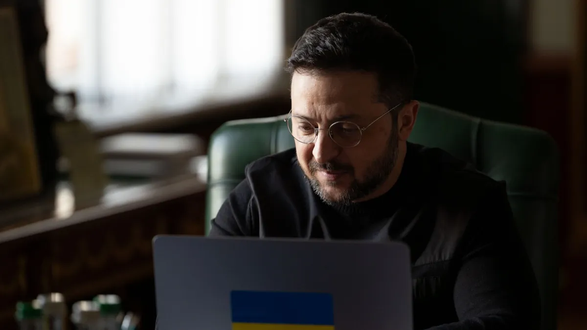 Ukraine developing Starlink-like satellite internet system announced by Zelensky