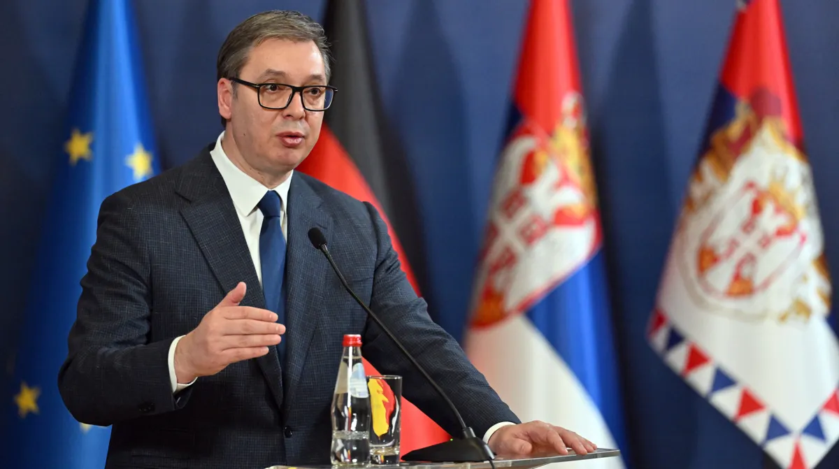 Serbia President Vucic dissolves parliament announces early elections October 25