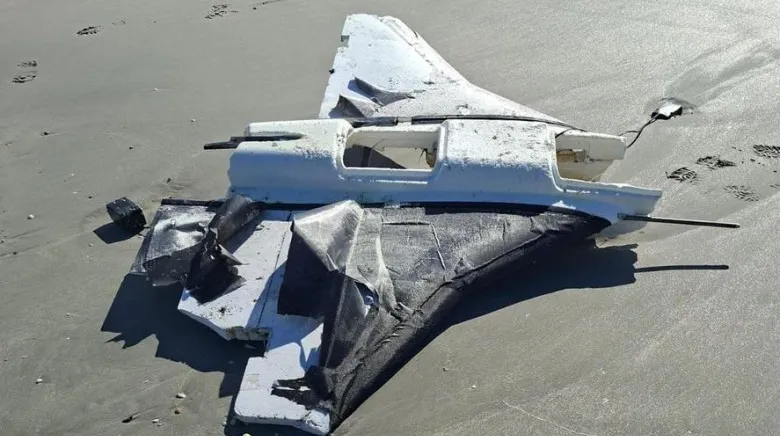 Drone Debris Discovered on Romanian Beach Near Capul Midiei