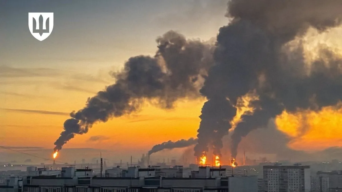 Ukraine strikes damage Russian oil refinery capacity