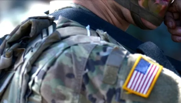 US military personnel at a NATO base in Estonia