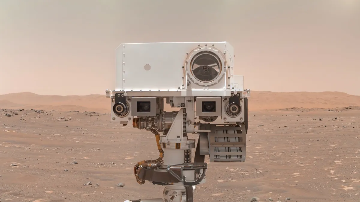NASA Perseverance rover on Mars