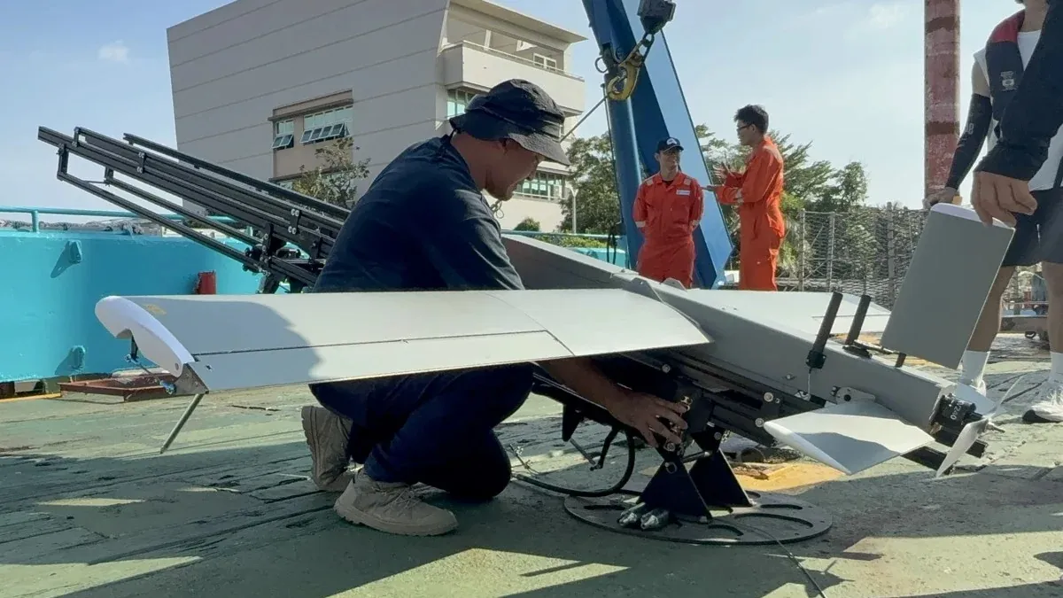Taiwan coast guard drone swarm programme