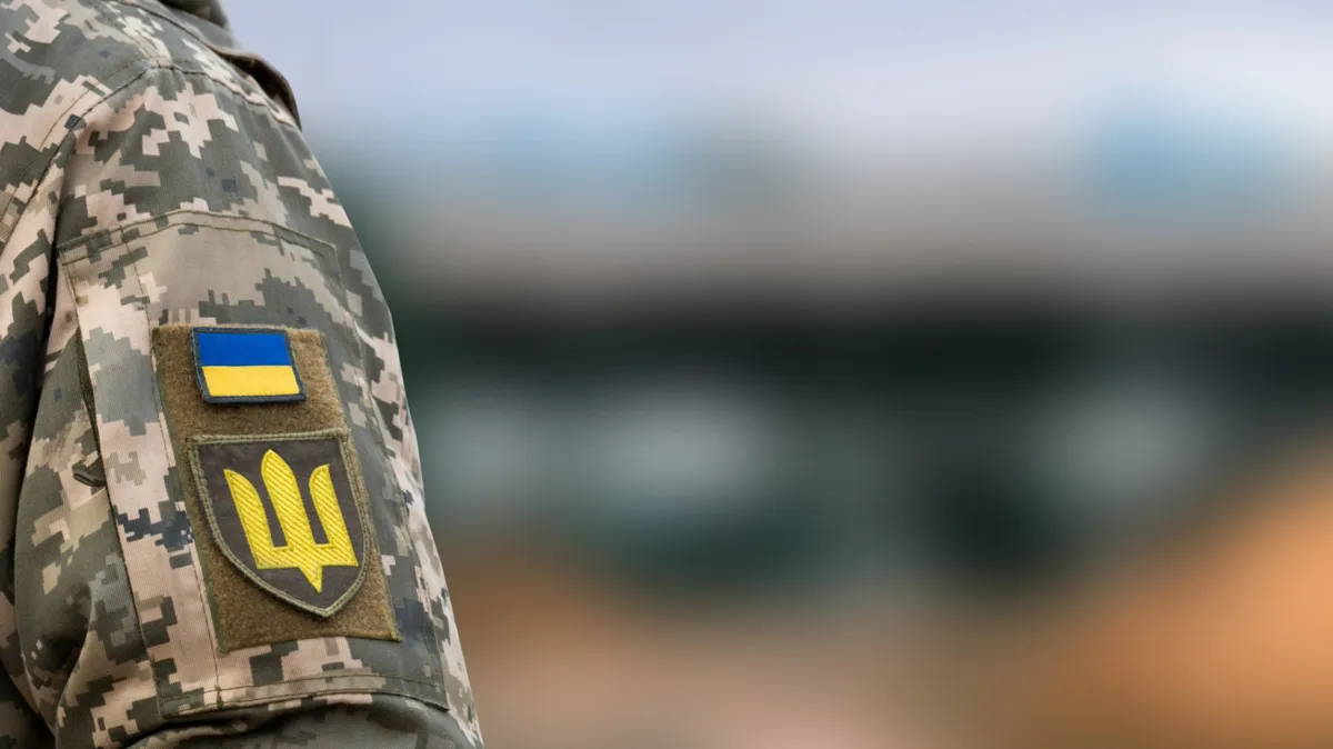 Military checkpoint in Odesa