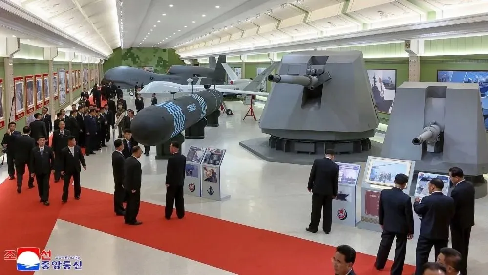 North Korea military test