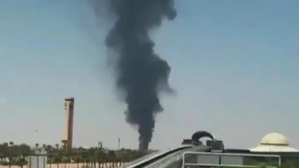 Damage at Riyadh airport after Houthi missile strike