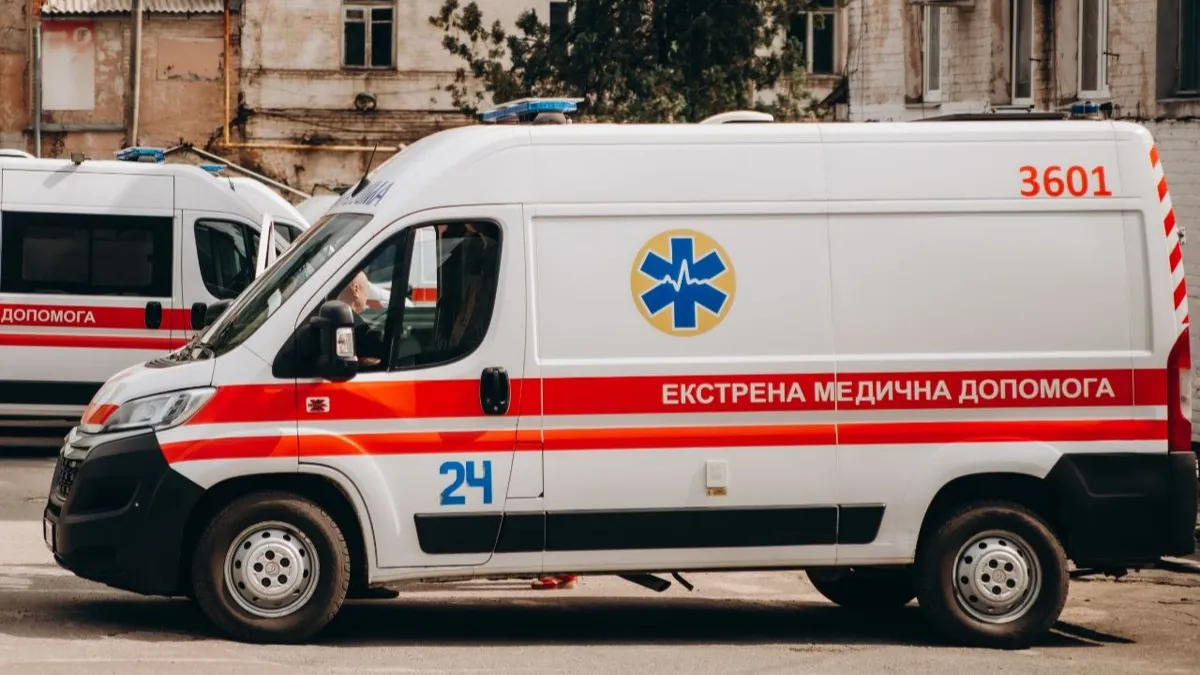 Residential building in Kherson damaged by Russian shelling