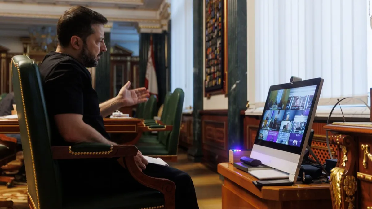 Zelensky on Starlink and Starshield restrictions for Ukraine