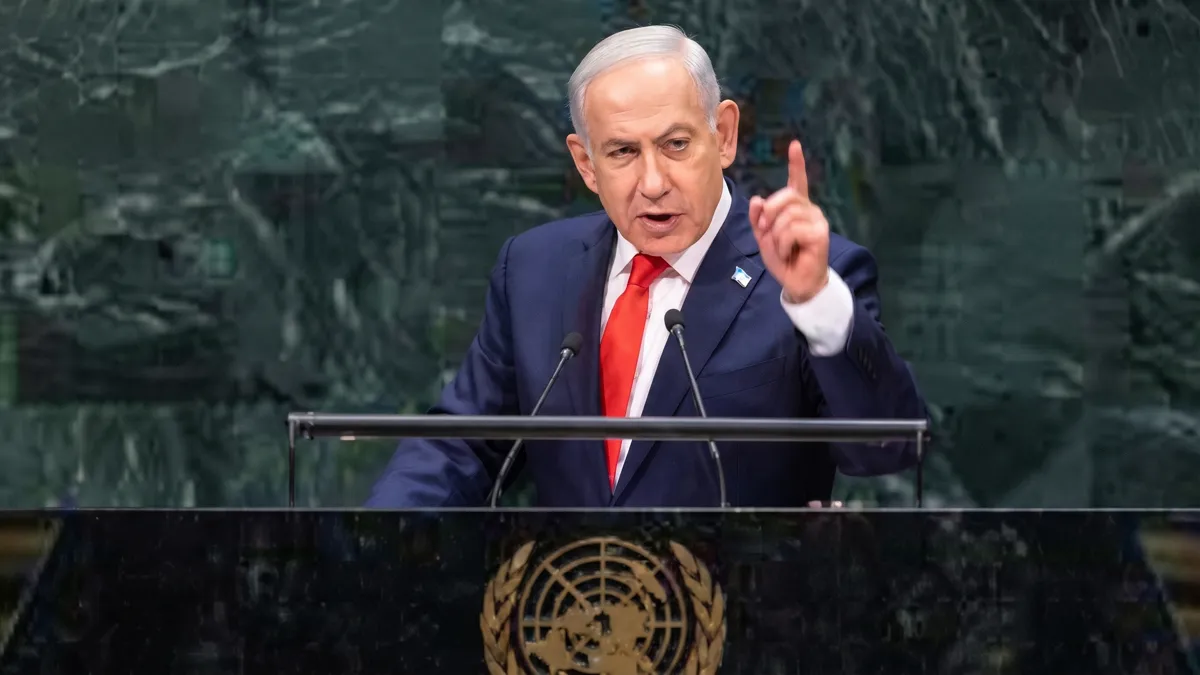 Netanyahu speaks at UN General Assembly