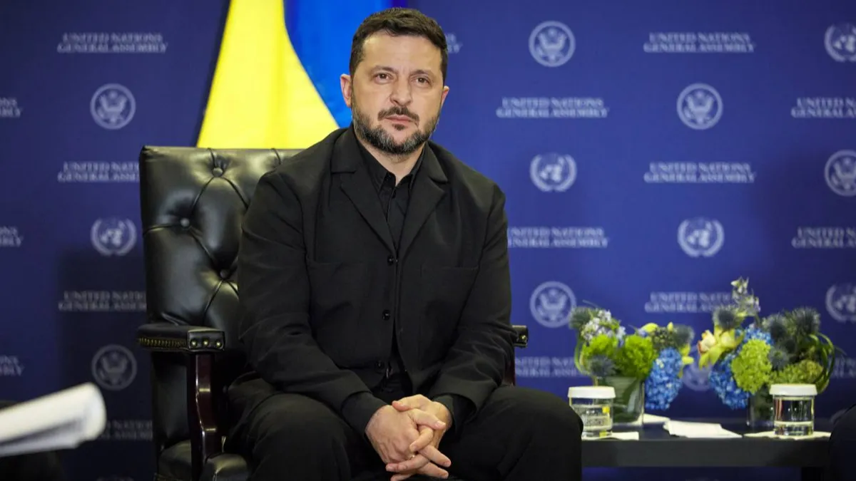 Zelensky at the Oslo press conference on security guarantees