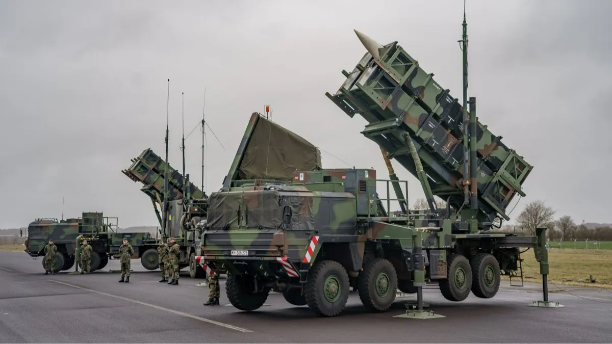 Zelensky and Finnish PM Orpo press conference on Patriot missiles