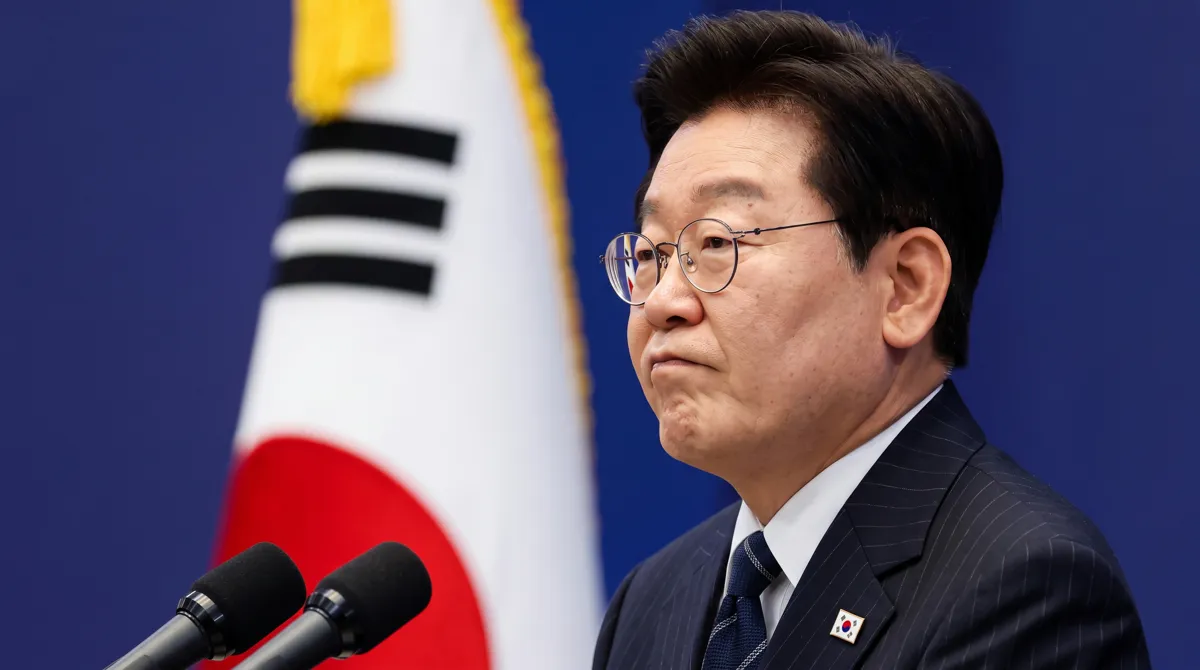 South Korean President Lee Jae Myung speaking about Ukraine POW dispute