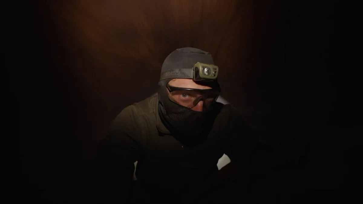 Operation Veles underground advance in the Kupiansk sector
