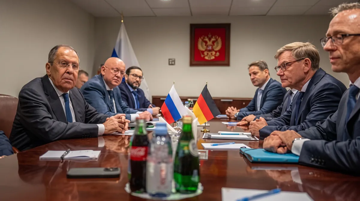 German FM Wadephul meets Russian FM Lavrov in New York 2026