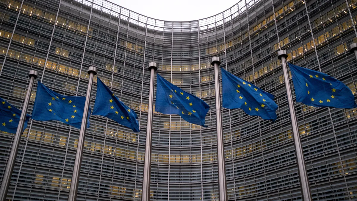 European Commission building in Brussels