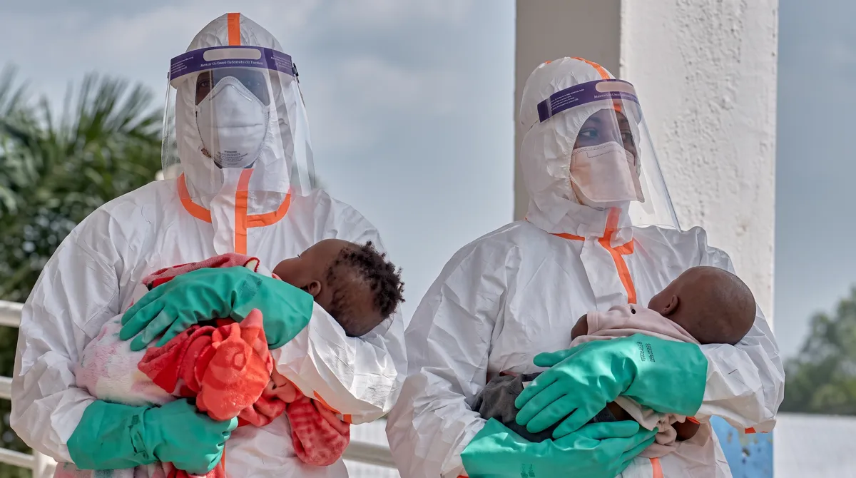Ebola outbreak DR Congo healthcare workers