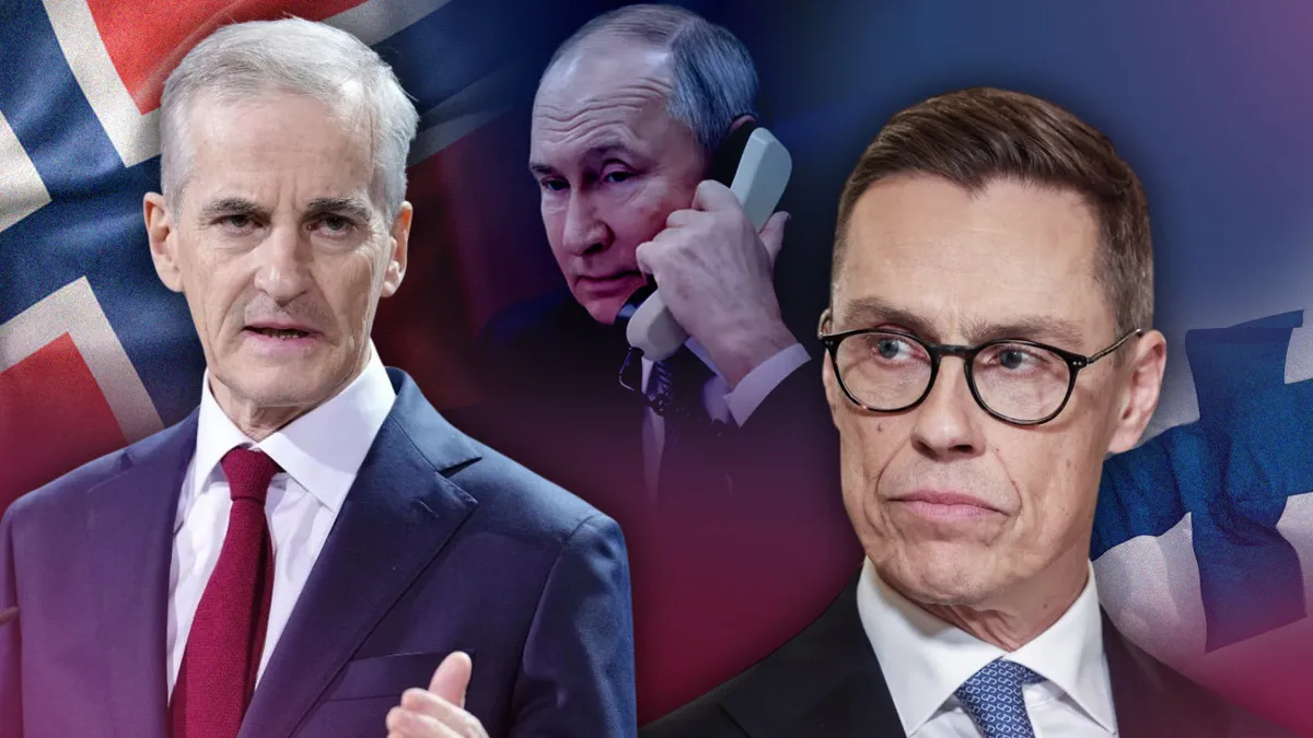 Finnish President Alexander Stubb and Norwegian PM Jonas Gahr Store phone call with Putin