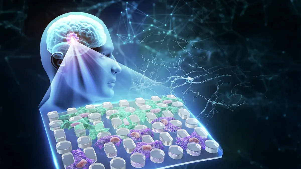 Open micro-valley chip for studying viscosity-driven glioblastoma cell invasion