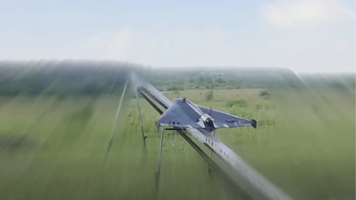 Zelensky reveals new Ukrainian drone interceptor for jet-powered Shaheds