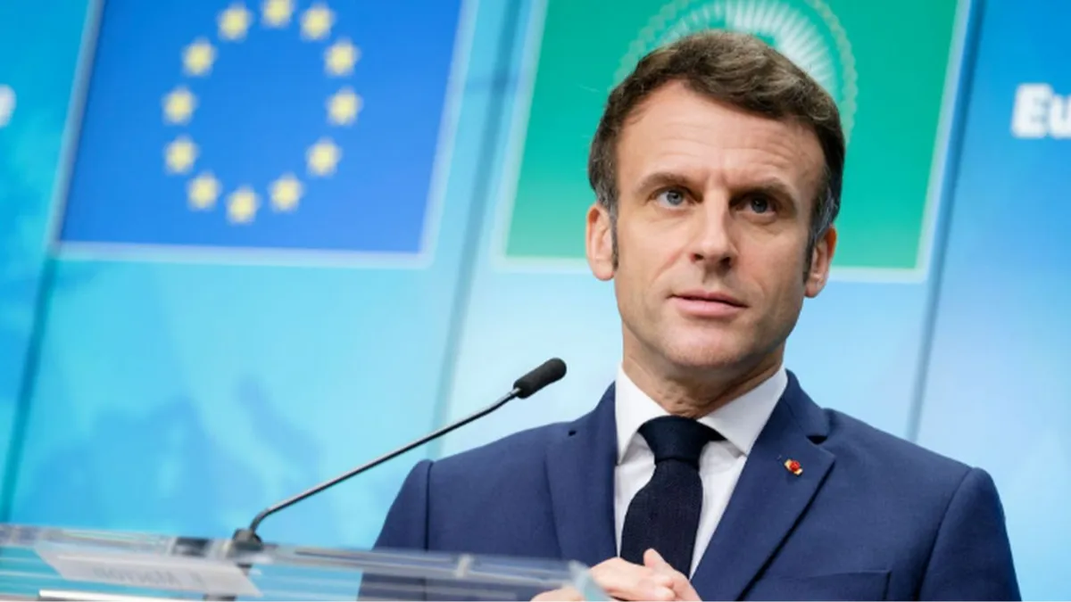 Macron denies CIA warning about Russian drone attacks France
