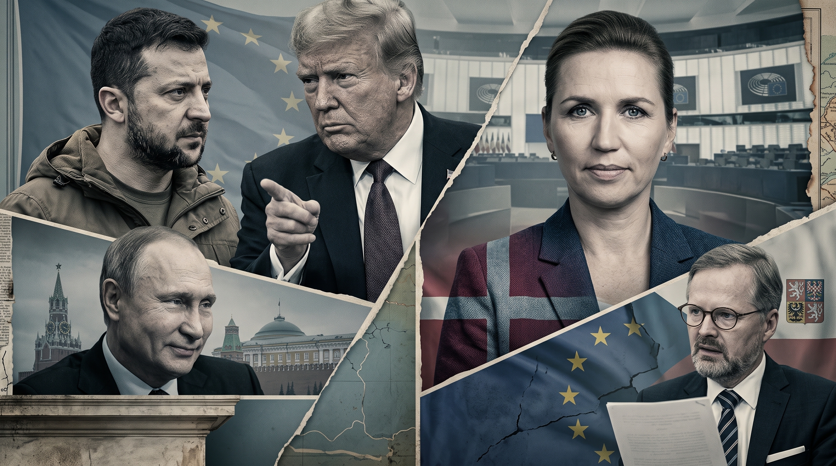 Трамп про Зеленського розколює Європу на тлі ударів дронів