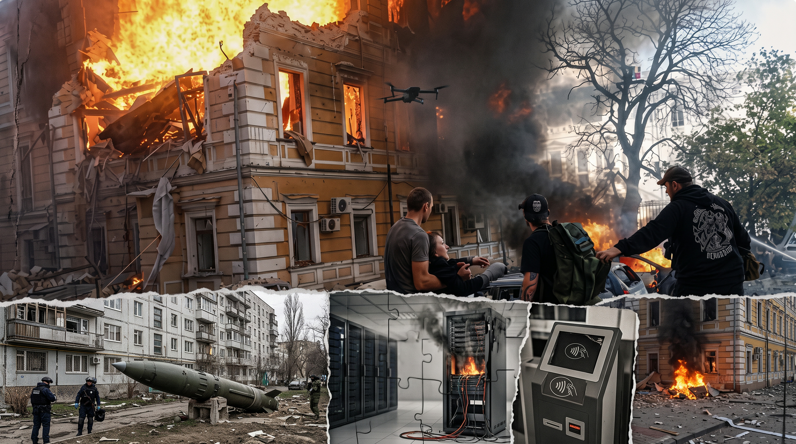 Kyiv Hit by Drones and Missiles as Zelensky Eyes October